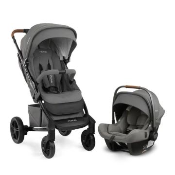 Nuna Tavo TS One Box - Tavo + Pipa L Stroller Car Seat Bundle - Granite