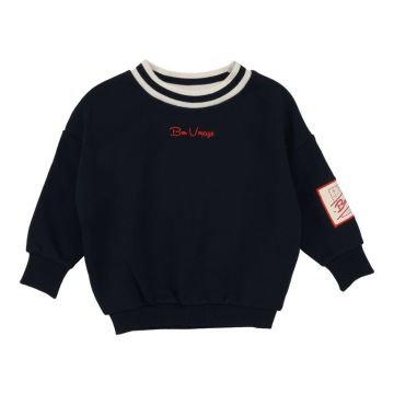 Analogie Bon Voyage Toddler Sweatshirt Navy
