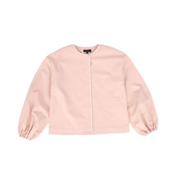 Bamboo Piped Blouse peach