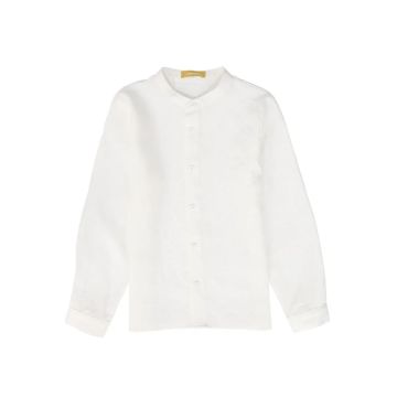Le Bourdon Linen Shirt Ivory