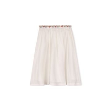 One Child Andrea Embroidered Waist Skirt 