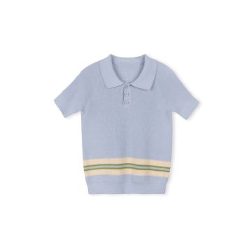 One Child Pastel - Boy Knit Top Light Blue