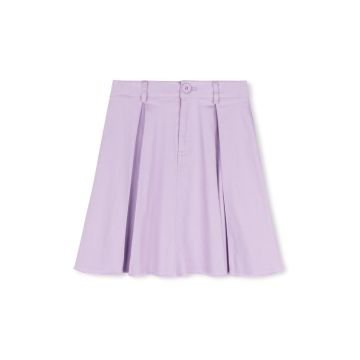 Cabana Hill Fringe Hem Skirt lilac