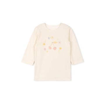 Phil & Phoebe Honey Cherry Flower Print On Tee