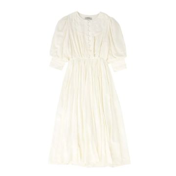 Viva Valentina Waisted Button Front Dress 
