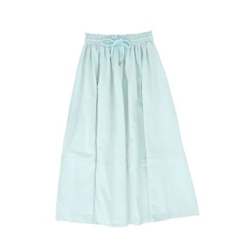 Viva Valentina Seam Detail Maxi Skirt Blue