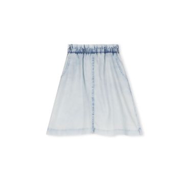 Cabana Elastic Waist Denim Skirt 