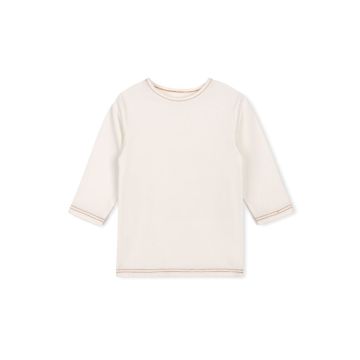 One Child Tray Ribbed T-shirt White