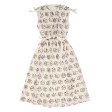 Viva Valentina Bird Print Waisted Dress 