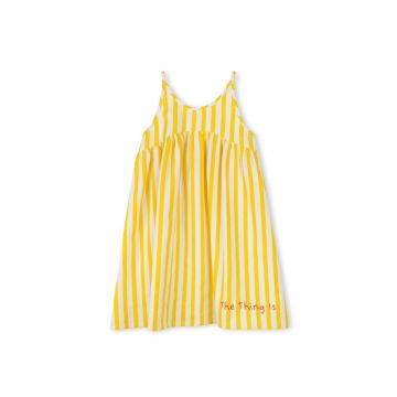 Phil & Phobe Main Denim Stripe Jumper Yellow