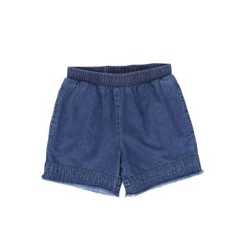 Bace Denim Fringe Shorts 