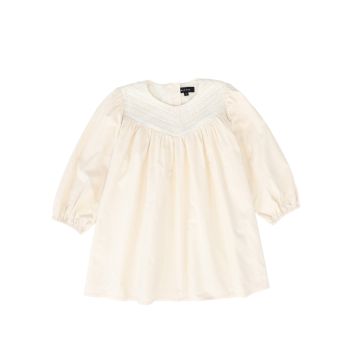 Bamboo Lace Tiered Blouse