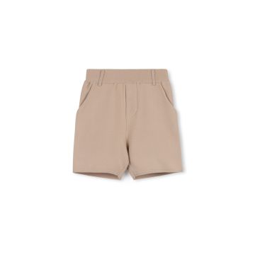 Harper James Knit Dressy Shorts Tan