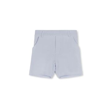 Harper james Knit Dressy Shorts Light Blue