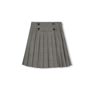 One Child Raven Box Pleat Skirt 