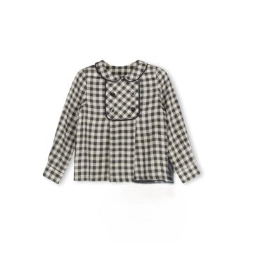 One Child Sherry Checked Baby Boy Shirt 