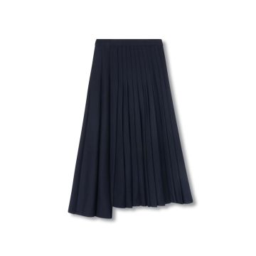 Tustello Tall Solid Skirt Navy
