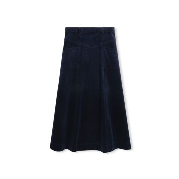 Vibe Leon Maxi Corduroy Skirt 