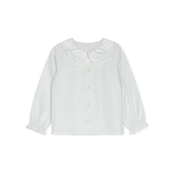 Papillon Scalloped Collar Blouse 