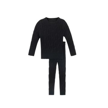 Harper James Archie Cable Knit Sweater And Leggings Set 