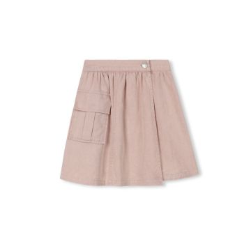 Phil & Phoebe Nash Wrap Pocket Denim Skirt 
