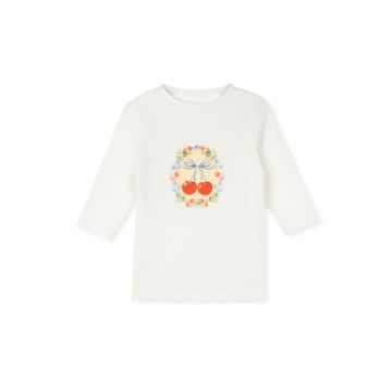 cABANA Printed Floral Arrangement Tee white