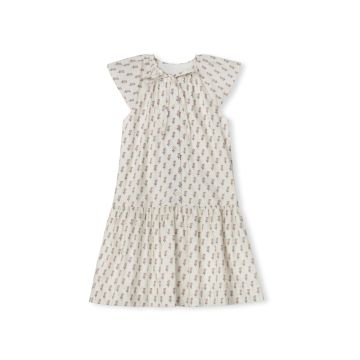 Lilou Rose Printed Bottom Tier Dress 