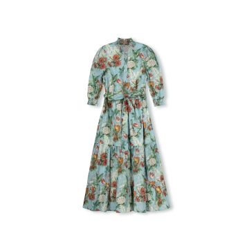 Minimal Fruit Floral Print Dress 