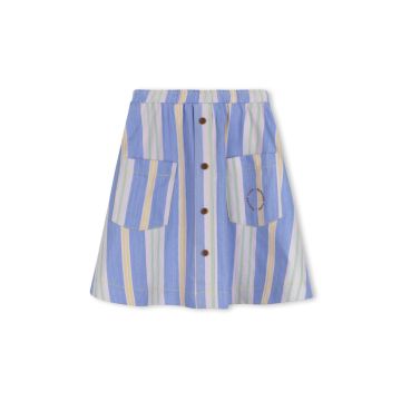 Phil And Phobe Jojo Colored Striped Skirt Multi