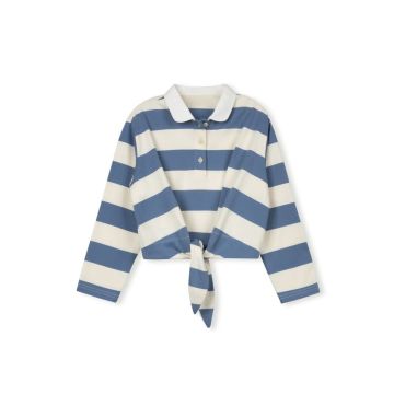 Vibe Wide Striped Tie Polo