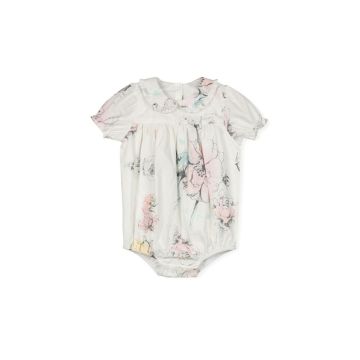 One Child Cindy Floral Printed Pastel Romper