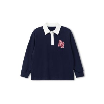 Vibe Cropped Off Shoulder Polo 