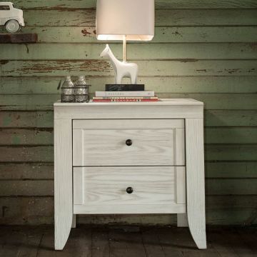 Milk Street Baby Cameo 2 Drawer Nightstand 