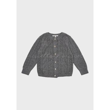 Louisiella Abbie Knit Cardigan Gray