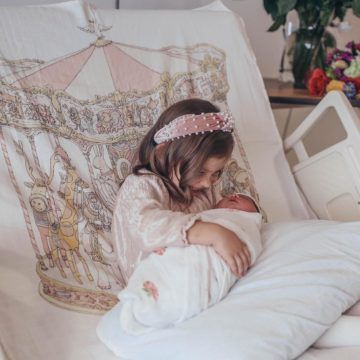 Atelier Choux Carousel Muslin Swaddle 