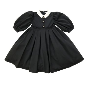 Coco Blanc Taffeta Dress Black
