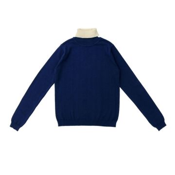 Coco Blanc Teen Colorblock Turtle Navy