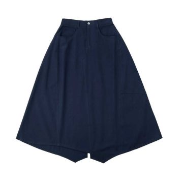 Coco Blanc Chino Skirt Navy