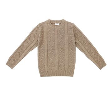 Coco Blanc Diamond Crew Sweater