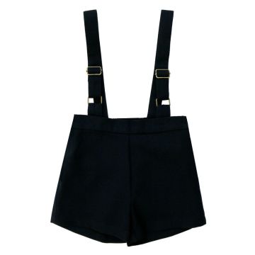 Coco Blanc Navy Suspender Shorts
