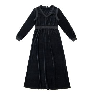 Coco Blanc Velour Maxi Black
