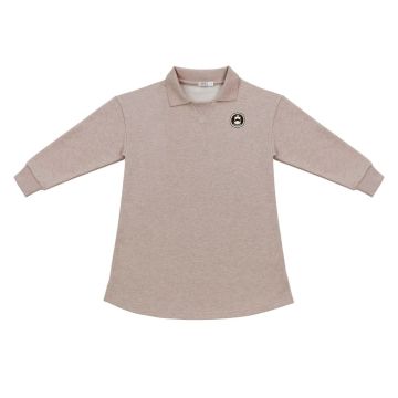 Coco Blanc Marled Sweatshirt Dress Marled Blush