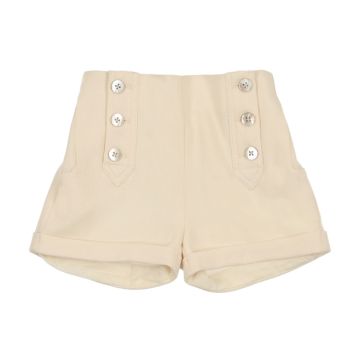 Coco Blanc Button Shorts