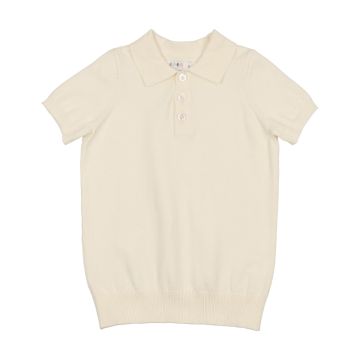 Coco Blanc Boys Knit Polo