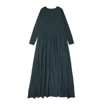 Coco Blanc Maxi Robe Navy