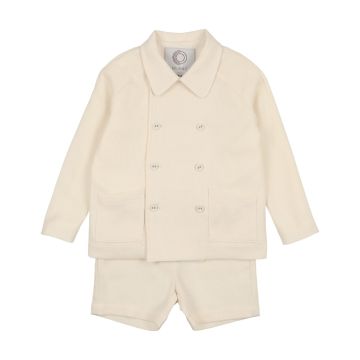 Coco Blanc Linen Suit Cream