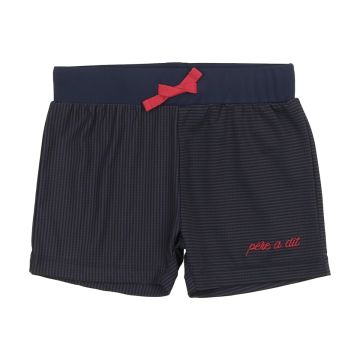 Coco Blanc Tight Swim Trunk Navy Striped