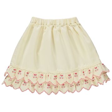 Bebe Organic Cerise Skirt Natural Cherry Denim