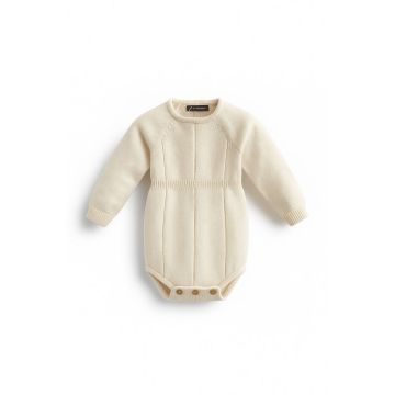 Orange Dimanche Baby Boy Knit Romper