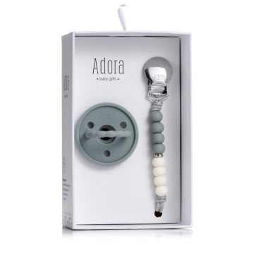 Adora Pacifier Gift Set Graphite Ombre